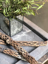 Charola Mármol Gris Boca de Pescado