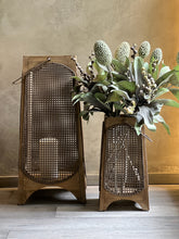 Linterna Rattan Set/2