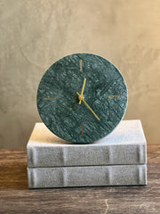 Reloj Mármol Verde