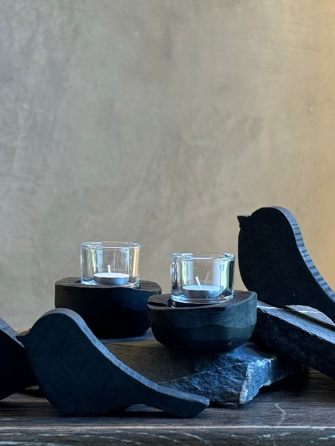 Base Madera Veladora