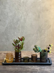 Charola con Portavelas