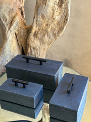 Cajas de Piedra con Asa