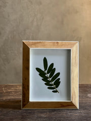 Marco Madera con Bordes Resina