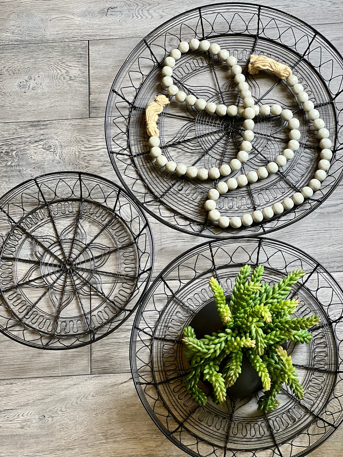 Bases Redondas Metal