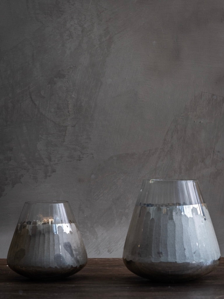 Base Vidrio Plata Chica