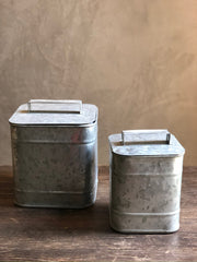 Cajas de Metal Cuadradas