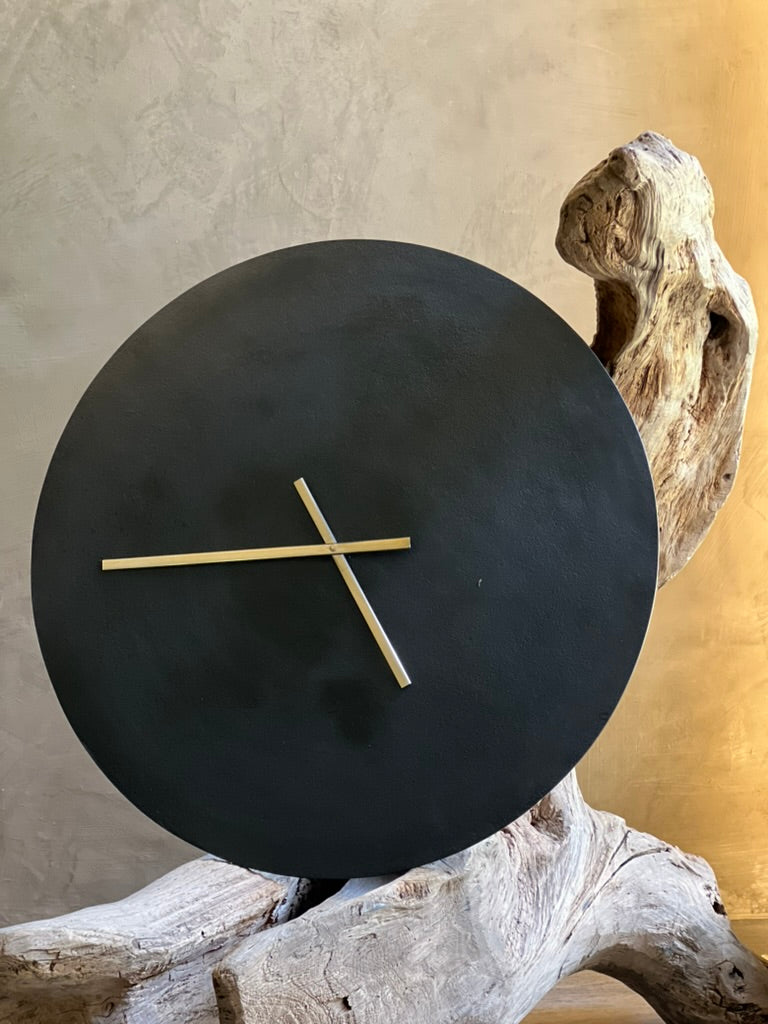Reloj Aluminio Negro