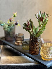 Charola con Portavelas