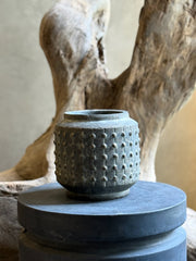 Maceta Gris