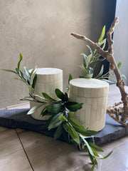 Cajas Hueso Redondas