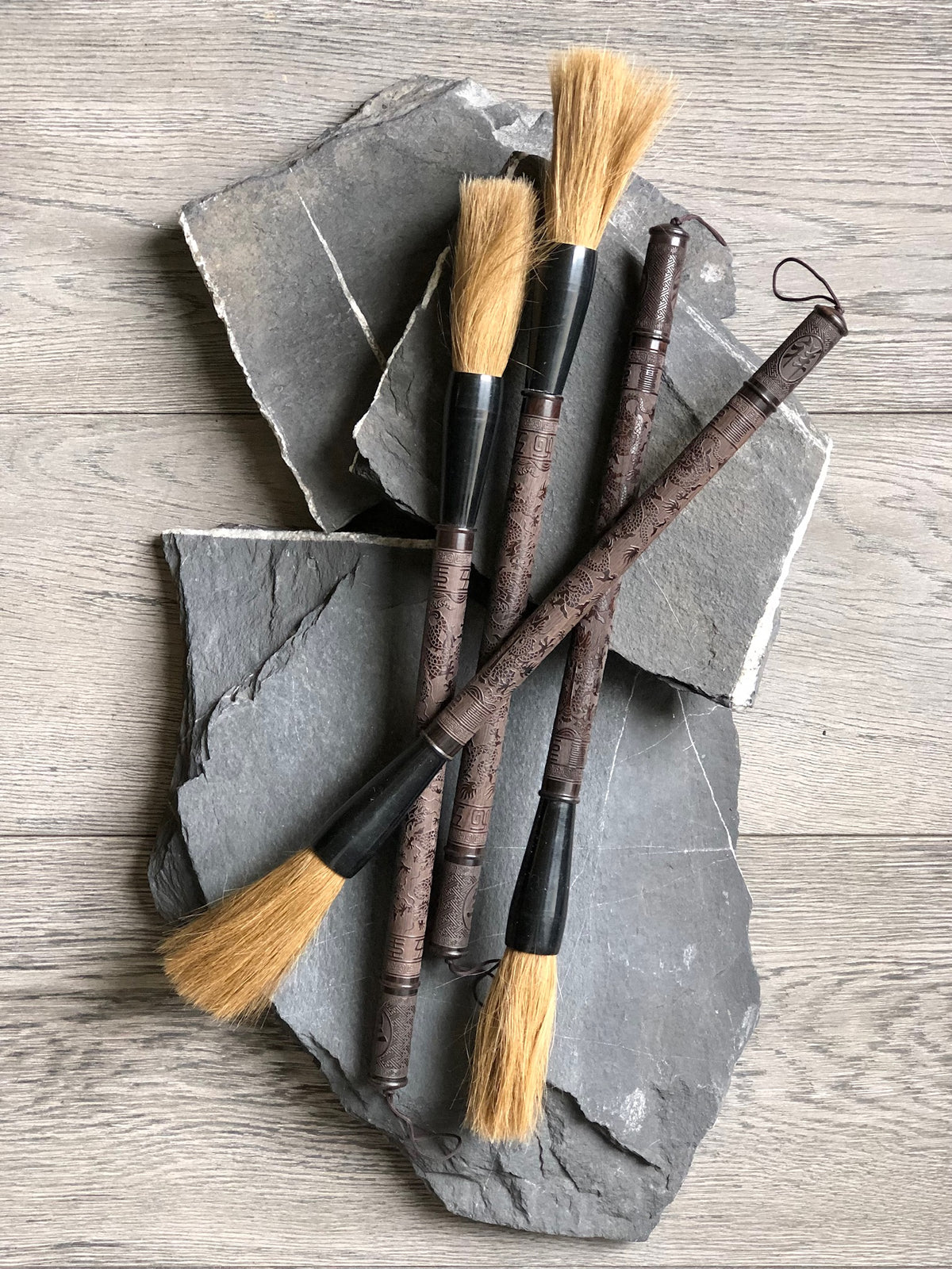 Pincel Delgado Café Dragones