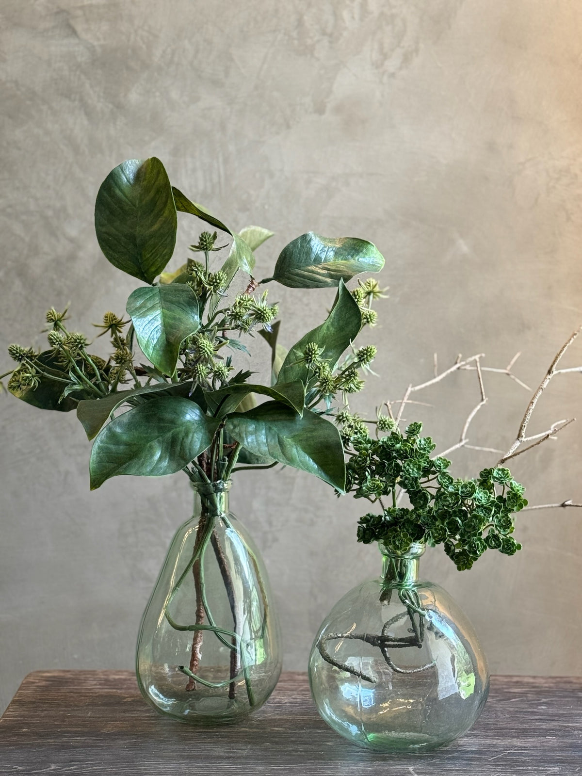 Jarrones de Vidrio Green