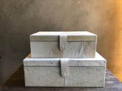 Cajas de Piel Rectangulares