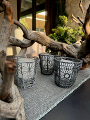 Vasos Vela Enrredados
