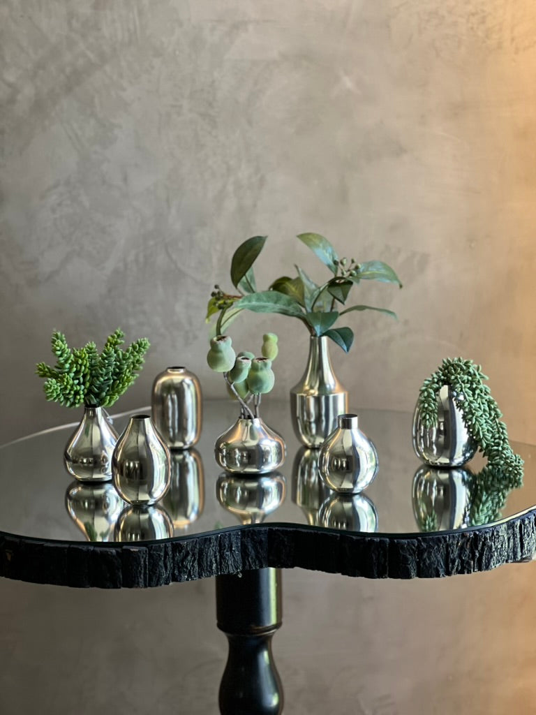 Set de Bases Plateadas